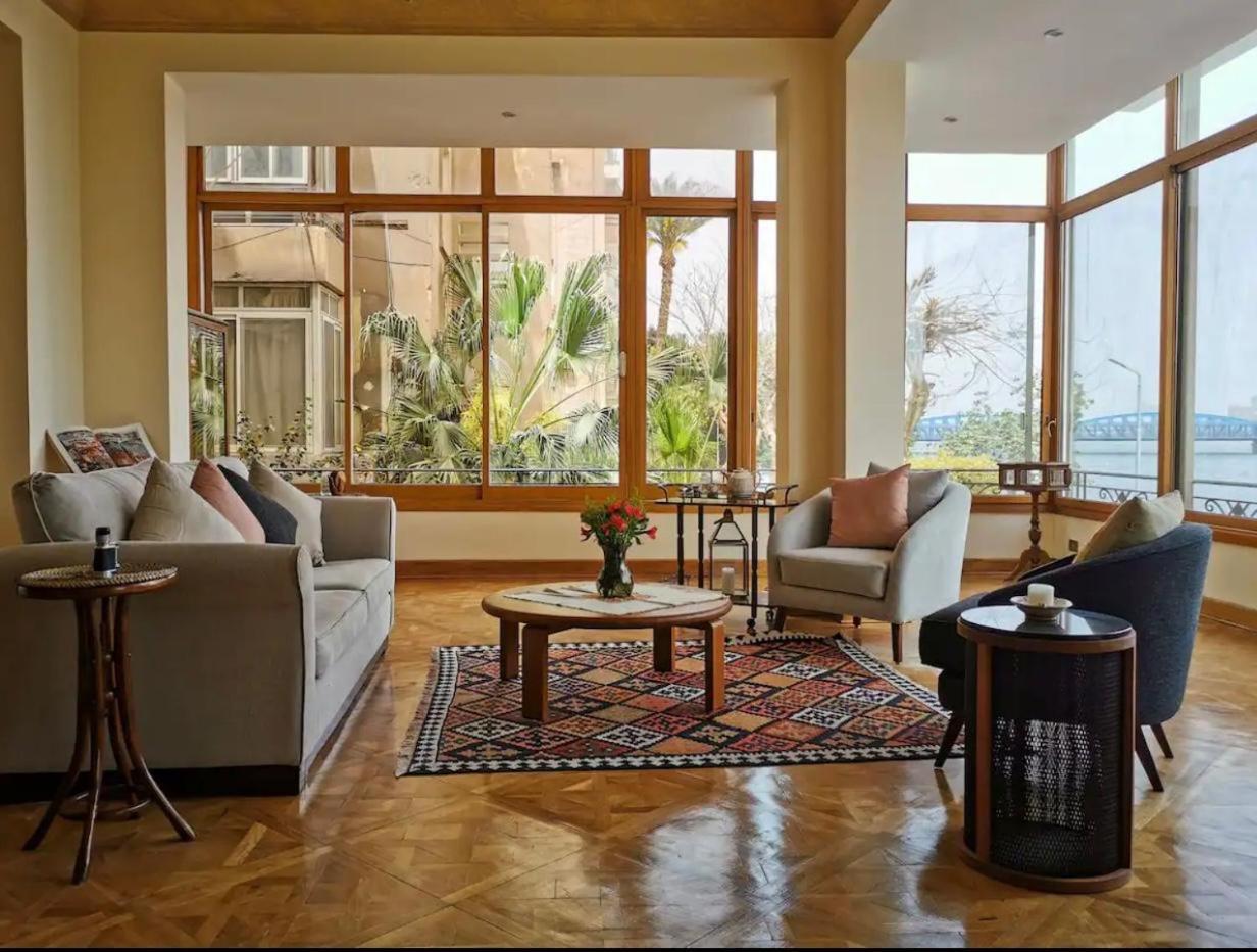 Luxury On The Nile - Zamalek Apartments Cairo Exterior foto